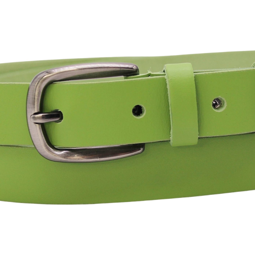 Ремінь жіночий шкіряний Кремінь 05.25.00.64 салатовий 110 см