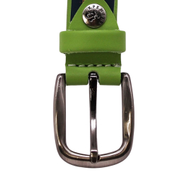 Ремінь жіночий шкіряний Кремінь 05.25.00.64 салатовий 110 см