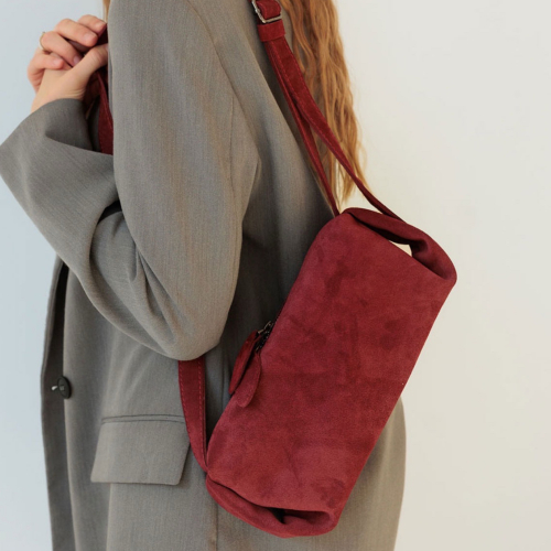 Сумка женская замшевая WeLassie K69957 Мей марсала