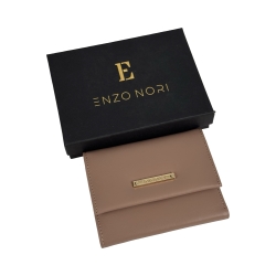 Гаманець жіночий шкіряний Enzo Nori EN2022-S3 пудра