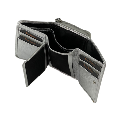 Гаманець жіночий шкіряний Tony Bellucci 876-1036 срібний