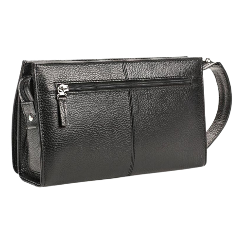 Клатч чоловічий шкіряний Bond 1023-281 чорний