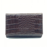 Гаманець жіночий під крокодилячу шкіру Tony Bellucci 863-355 темно-коричневий