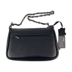 Сумка жіноча шкіряна Bond Non 0357-281 чорна