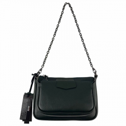 Сумка жіноча шкіряна Bond Non 0357-281 чорна