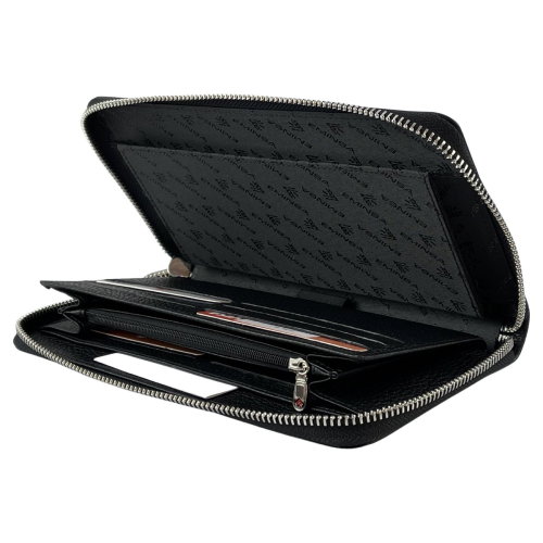 Клатч мужской кожаный Eminsa 2156 18-1 черный