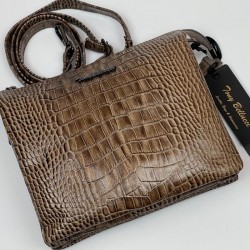 Сумка женская под крокодиловую кожу Tony Bellucci 0077