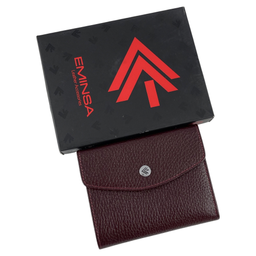 Гаманець жіночий шкіряний Eminsa 2015 37-6 бордовий