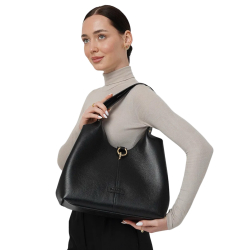 Сумка жіноча шкіряна Tony Bellucci 0812-281 чорна