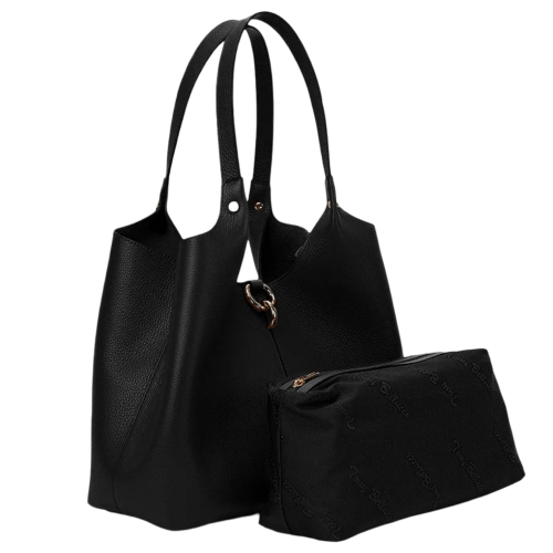 Сумка женская кожаная Tony Bellucci 0812-281 черная