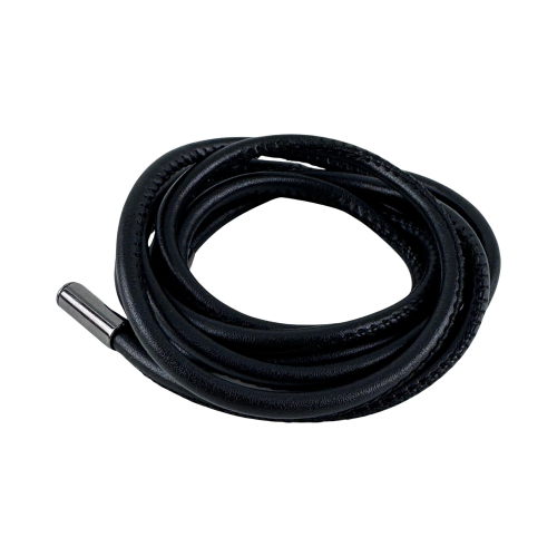 Ремінь жіночий циліндричний Кремінь 05.05.20.01 чорний 200 см