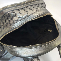 Жіночий рюкзак Queen Elizabeth 74926 сріблястий