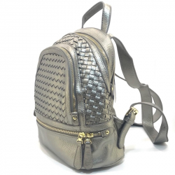Жіночий рюкзак Queen Elizabeth 74926 сріблястий