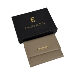 Гаманець жіночий шкіряний Enzo Nori EN2022-S4 бежевий