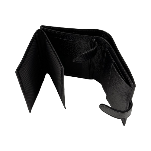 Кошелек мужской кожаный Bond Non 527-281 черый