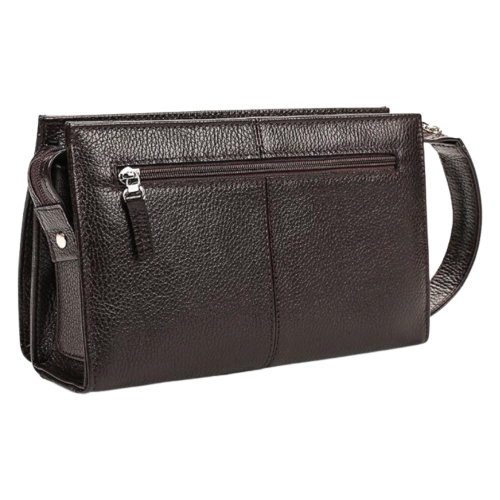 Клатч чоловічий шкіряний Bond 1023-286 темно-коричневий