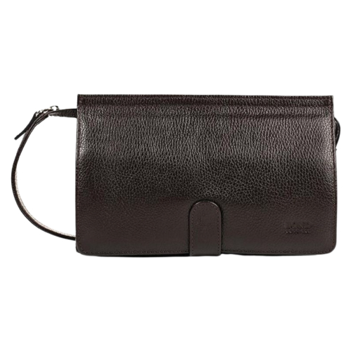 Клатч чоловічий шкіряний Bond 1023-286 темно-коричневий