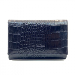 Гаманець жіночий під крокодилову шкіру Tony Bellucci 863-356 чорний