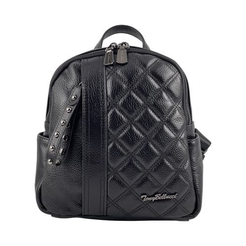 Рюкзак жіночий шкіряний Tony Bellucci 0622-281 чорний