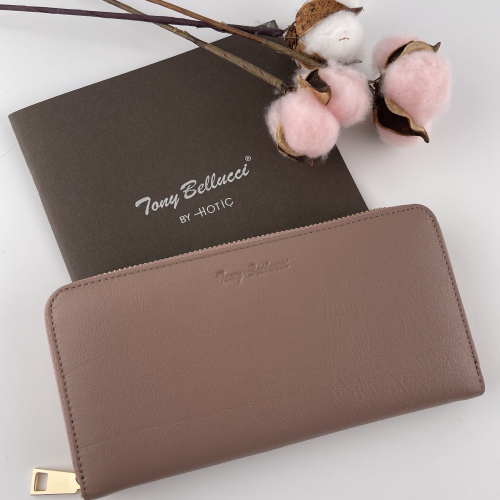 Кошелек женский кожаный Tony Bellucci T900-13 пудровый