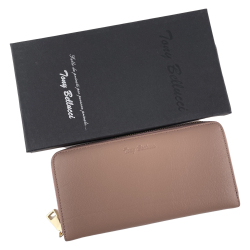 Кошелек женский кожаный Tony Bellucci T900-13 пудровый