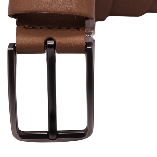 Ремінь чоловічий шкіряний Кремінь 01.35.00.237 карамель 115 см