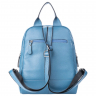 Рюкзак жіночий шкіряний Tony Bellucci 0061-215 блакитний