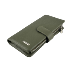 Кошелек женский кожаный Karya 1135-084 хаки