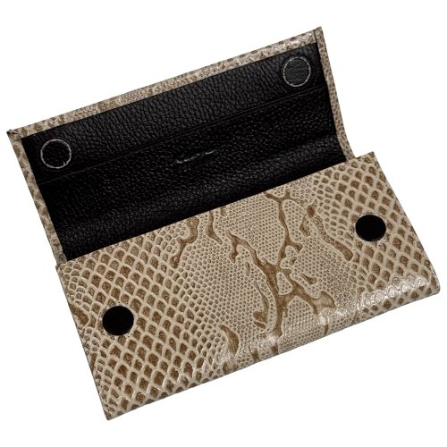 Кошелек женский кожаный лакированный Karya 1071-011 светло-коричневый