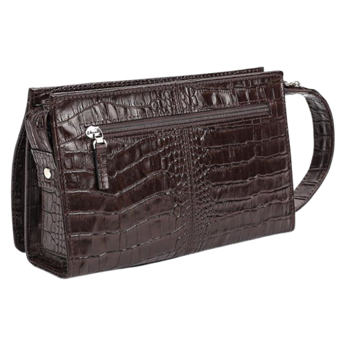 ​Клатч чоловічий шкіряний Bond 1023-355 темно-коричневий​