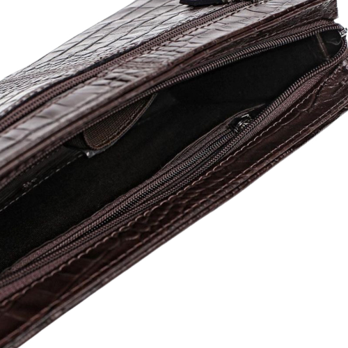 ​Клатч чоловічий шкіряний Bond 1023-355 темно-коричневий​