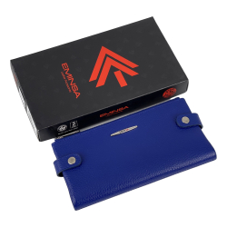 Гаманець жіночий шкіряний Eminsa 2117 18-15 електрик​