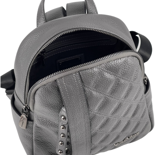 Рюкзак жіночий шкіряний Tony Bellucci 0622-1032 сірий