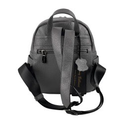 Рюкзак жіночий шкіряний Tony Bellucci 0622-1032 сірий