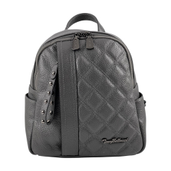 Рюкзак жіночий шкіряний Tony Bellucci 0622-1032 сірий