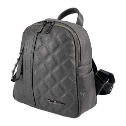 Рюкзак жіночий шкіряний Tony Bellucci 0622-1032 сірий