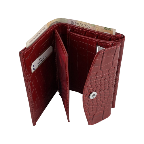 Кошелек женский кожаный Eminsa 2015 4-5 красный