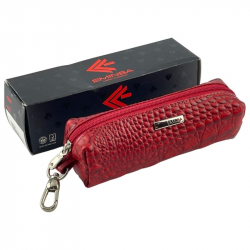 Ключниця жіноча шкіряна Eminsa 1549 15-5 червона