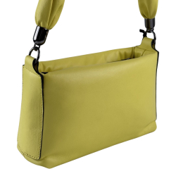 ​Сумка жіноча шкіряна Tony Bellucci 0558-2025 лимонна