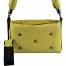​Сумка жіноча шкіряна Tony Bellucci 0558-2025 лимонна
