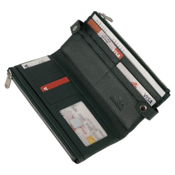 Кошелек женский кожаный Eminsa 2117 18-16 зеленый