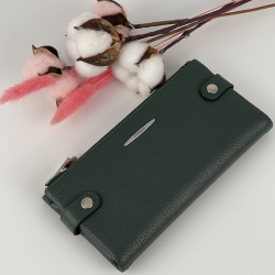 Гаманець жіночий шкіряний Eminsa 2117 18-16 зелений