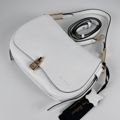 Сумка женская кожаная Tony Bellucci 0769-200 белая