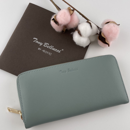 Гаманець жіночий шкіряний Tony Bellucci T900-14 фісташковий