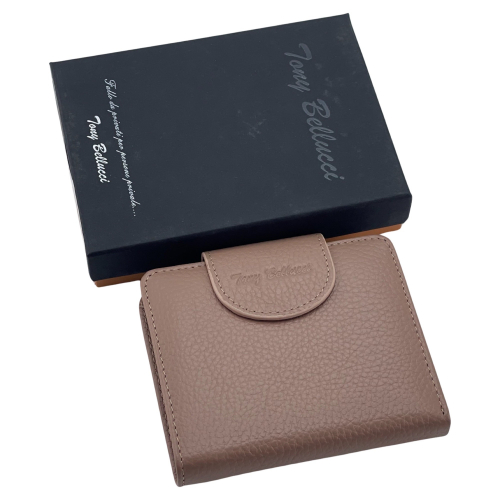 Гаманець жіночий шкіряний Tony Bellucci T892-205 пудра