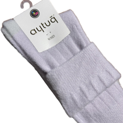 Шкарпетки жіночі Aytug 48002 високі блідо-лілові Size 36-40