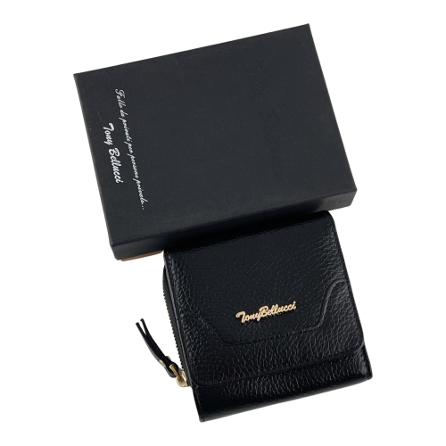 Гаманець жіночий шкіряний Tony Bellucci 864-281 чорний