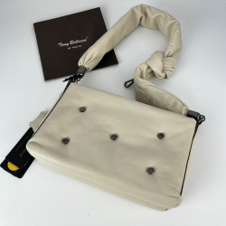 Сумка женская кожаная Tony Bellucci 0558-2013 экрю