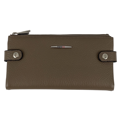 Кошелек женский кожаный Eminsa 2117 18-17 светло-коричневый