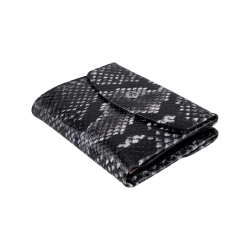 Гаманець жіночий шкіряний Eminsa 2015 82-1 чорно білий